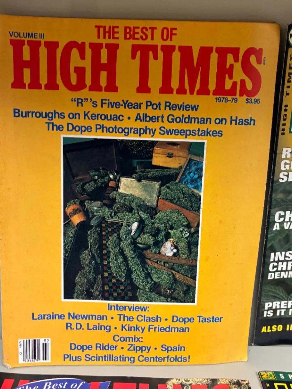High Times Magazine Vintage Lot 4 20th Anniversary 1994 Best Of Vol 3 1978 1979